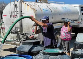 Se incrementa la demanda de pipas de agua en Ciudad Victoria