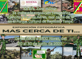 Invita SEDENA a exposición fotográfica en Reynosa