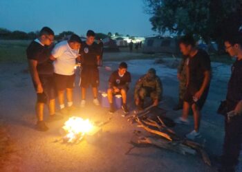 Sensibilizan a estudiantes de bachillerato militarizado