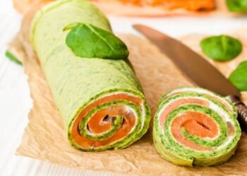 Receta baja en grasas: rollitos de espinaca con jamón ¡prepáralos en minutos!