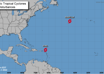 El huracán Danielle crece rápidamente