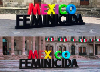 Guadalajara y Monterrey protestan con leyenda “México Feminicida”