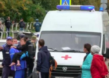 Deja13 personas muertas tiroteo en escuela rusa