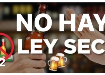 Sin Ley Seca durante celebraciones patrias