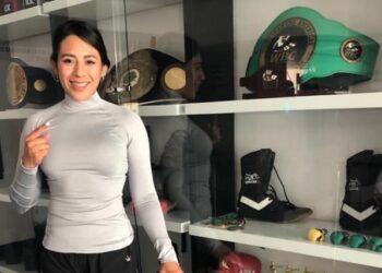 La abogada del ejército que quiere ser campeona del WBC