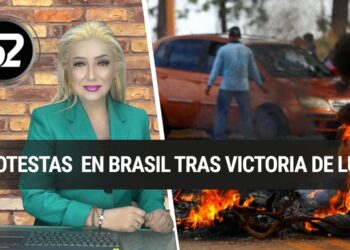 Protestas en Brasil tras victoria de Lula