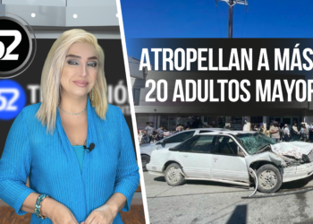 Atropellan a más de 20 adultos mayores