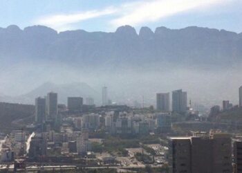 Alerta por mala calidad del aire en la Zona Metropolitana de Monterrey
