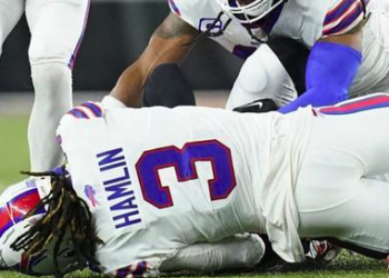 Sigue la recuperación milagrosa de Damar Hamlin; ya respira por sí solo