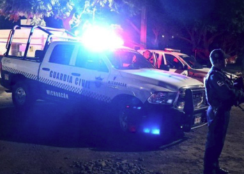 En Chiclhota Michoacán policías son asesinados en emboscada