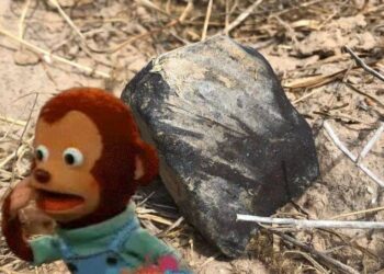 Encuentran fragmento de meteorito que cayó en Texas