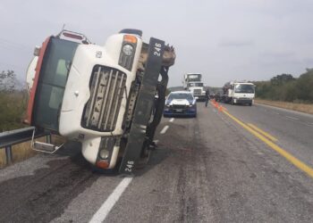 Alerta: Cierre parcial de un carril en carretera Rayones-Soto la Marina