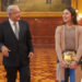 ¡Visita de la campeona! AMLO recibió a Alexa Grasso en Palacio Nacional