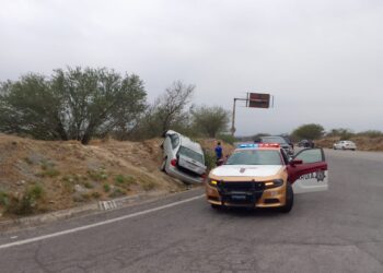 Accidente en la Federal 81 deja 3 lesionados