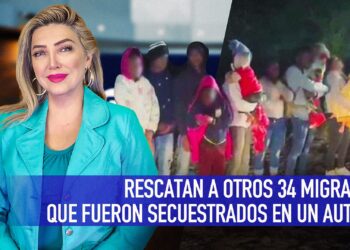 Rescatan a 34 migrantes secuestrados de un autobús