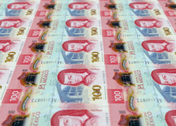 Valorado peso mexicano