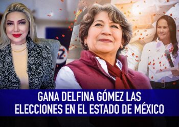 Gana Delfina Gómez elecciones en EDOMEX