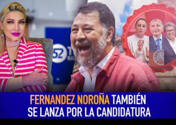 Fernández Noroña se lanza por la candidatura