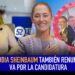 Renuncia Claudia Sheinbaum, va por la candidatura presidencial