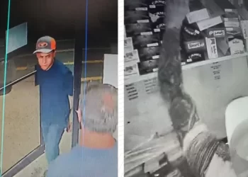 Cámara de vigilancia captura robo en una tienda de Pharr