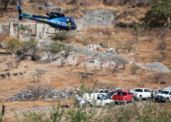 Extraen 45 bolsas con restos del Mirador Escondido en investigación del caso call center