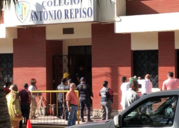 Colapso de techumbre en colegio de Tamaulipas deja una persona herida