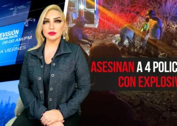 Asesinan a 4 policías con explosivos