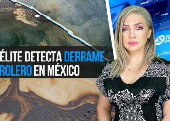 Satélite detecta derrame petrolero en México