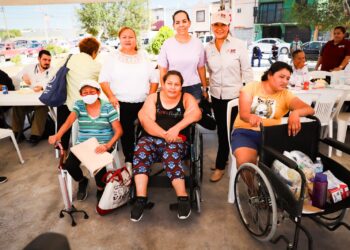 Apoya gobierno de Reynosa a familias con sillas de ruedas y aparatos funcionales
