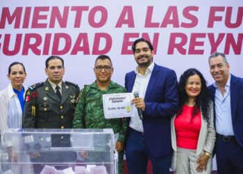 Reconoce alcalde de Reynosa a Elementos de Seguridad