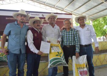 Reciben productores citrícolas de Tamaulipas apoyo