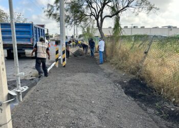 Mejora Gobierno de Reynosa vialidad de avenida Mike Allen