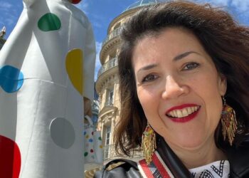 Cecilia Osuna: Una tampiqueña en la Bienal de Génova.