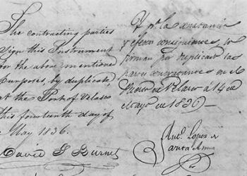 La formación de la línea fronteriza entre México y Estados Unidos