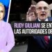 Rudy Giuliani se entrega a las autoridades