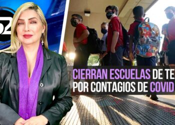 Cierran escuelas en Texas por contagios de COVID
