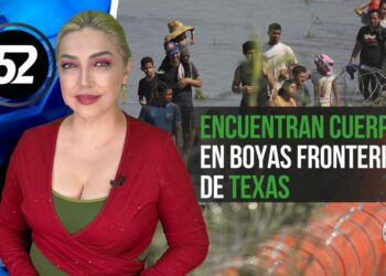 Encuentran cuerpos en boyas fronterizas de Texas