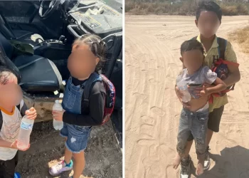 Abandonan a hermanitos cerca del río Bravo