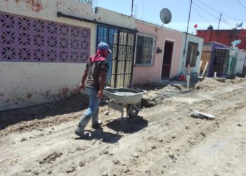 Llevó Gobierno del Presidente Carlos Peña Ortiz inversión a colonia Lampasitos