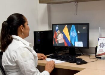 Presente Guardia Estatal de Género en Congreso Internacional de Seguridad y Proximidad Social