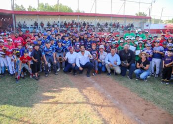 Celebraron Municipio y DIF-Reynosa Clínica y Torneo de Besibol Infantil