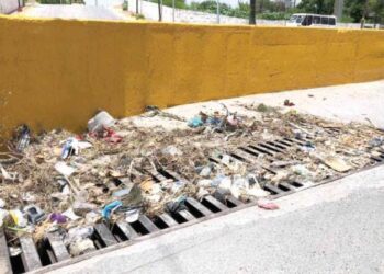 Disposición correcta de basura en Reynosa evitará inundaciones