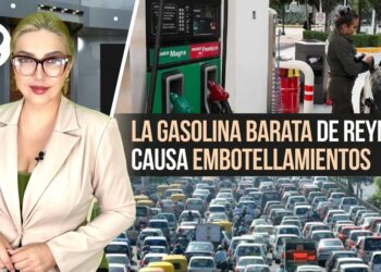 Gasolina barata en Reynosa causa embotellamientos