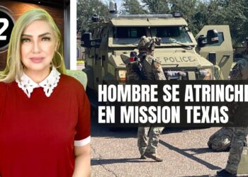 Hombre se atrinchera en Mission, Texas