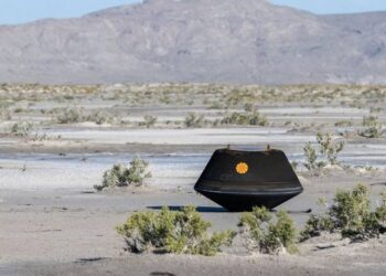 NASA logra por primera vez traer a la Tierra restos de un asteroide desde el espacio