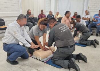 Personal de tres CEDES en Tamaulipas reciben capacitación de Protección Civil