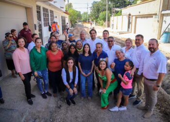 Recorrió Presidente Carlos Peña Ortiz obra junto a colonos