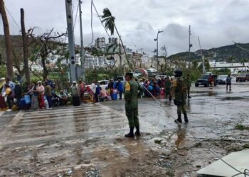 Ejército concentra traslado de donaciones a damnificados por Otis
