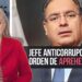 Jefe anticorrupción tiene orden de aprehensión