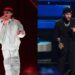 Peso Pluma y Bad Bunny triunfan en Premios Billboard